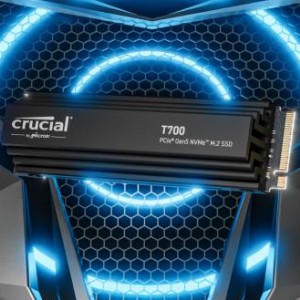 Crucial T700: 讀取高達 12,400MB/s PCIe Gen5 NVMe