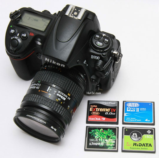 [Sandisk] Nikon D700 搭載高速 CF實測