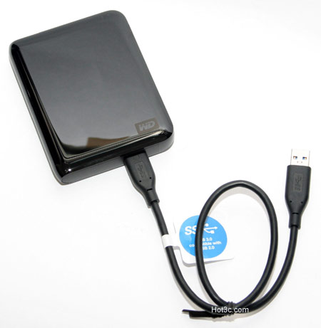Usb 3 0 Wd 1tb 行動硬碟實測 哈燒王hot3c