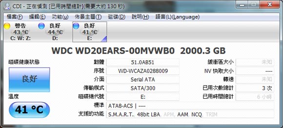 [WD] 兼具省電與效能 WD Caviar 2TB 實測