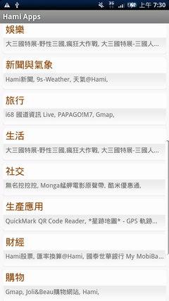 [CHT] 中華電信 Hami Apps 軟體商城導覽 #1