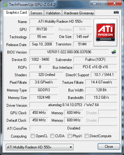 [Fujitsu] 15.6吋 Fujitsu AH530 評測