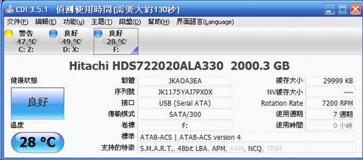 [Hitachi] 2TB Hitachi 外接硬碟簡評