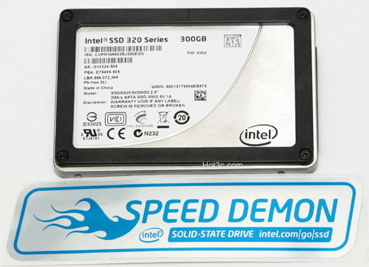 [Intel] 300GB Intel G3 SSD實測