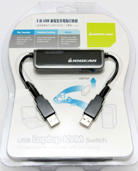 [IOGEAR] USB連接的 IOGEAR KVM 評介