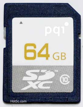 [PQI] PQI 64GB SDXC 記憶卡實測