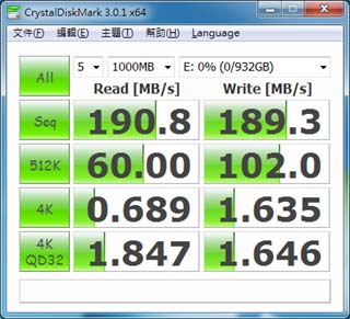 [Seagate] 破 200MB/s 希捷14代梭魚(1TB)實測