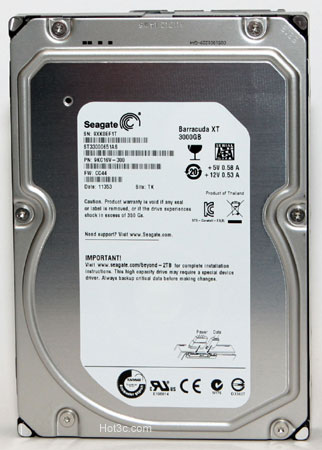 [Seagate] 3TB Seagate Barracuda XT實測