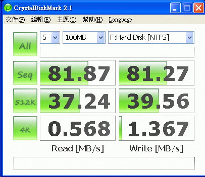 [Seagate] Seagate 500GB 2.5吋硬碟實測