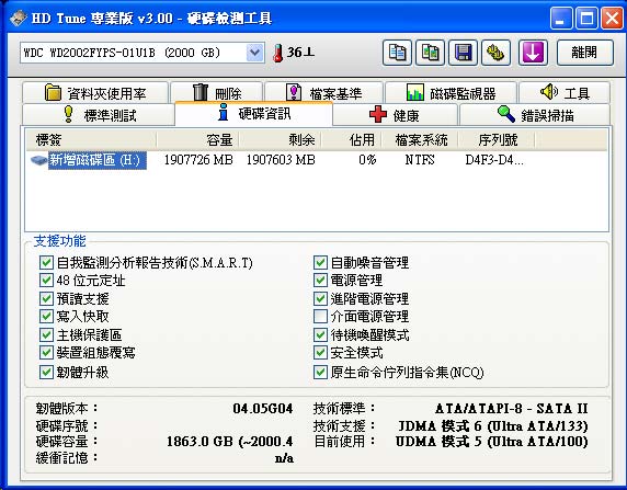 [WD] 企業級 WD RE4-GP 2TB 實測