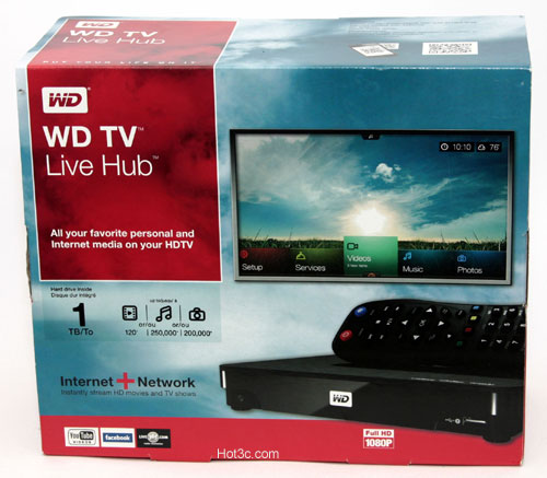 [WD] 內建 1TB 硬碟的 WD TV Live Hub